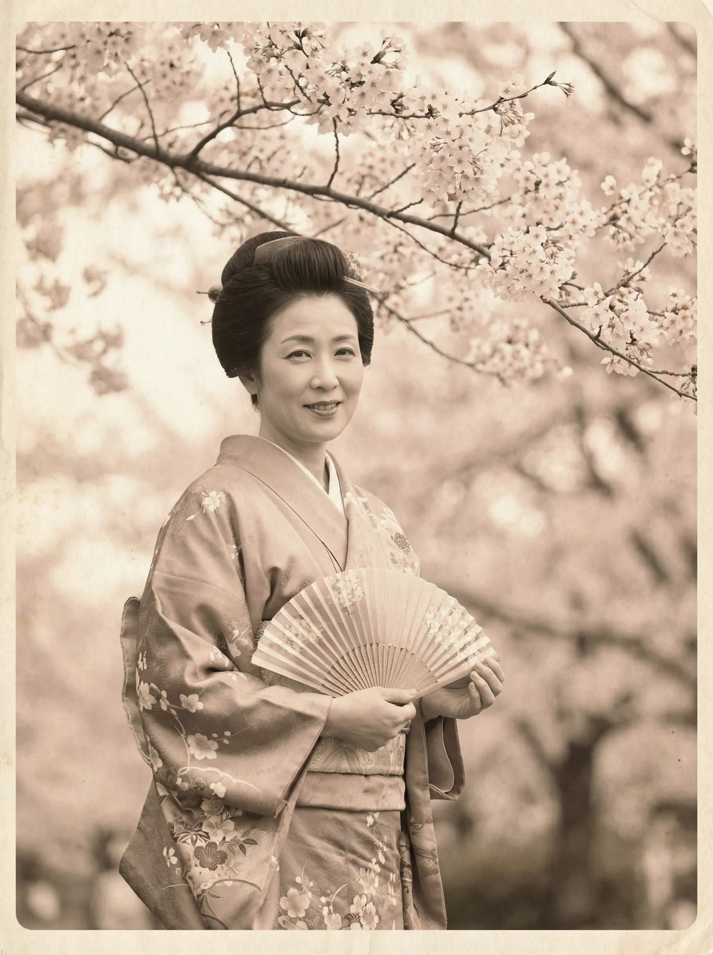 一位持扇的优雅 仓井空 | 仓井空电影大全 - 仓井空官方平台在线观看 在樱花树下的复古写真